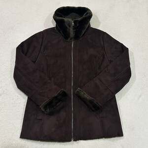 Java by Santa Fe Apparel Women's Faux Suede Faux Fur Lined Zip-Up Jacket